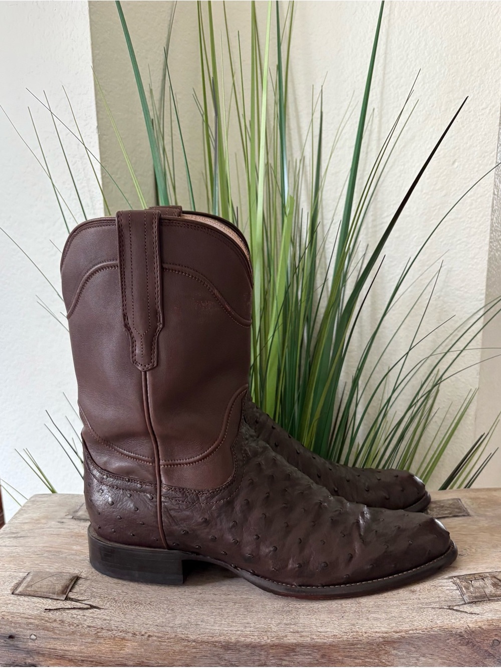 Tecovas Ostrich Boots